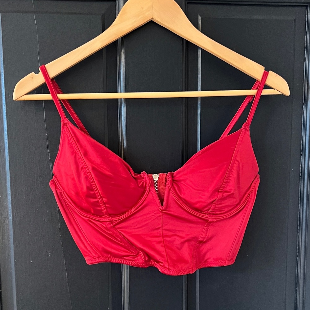 Garage Red Women's Bra Top